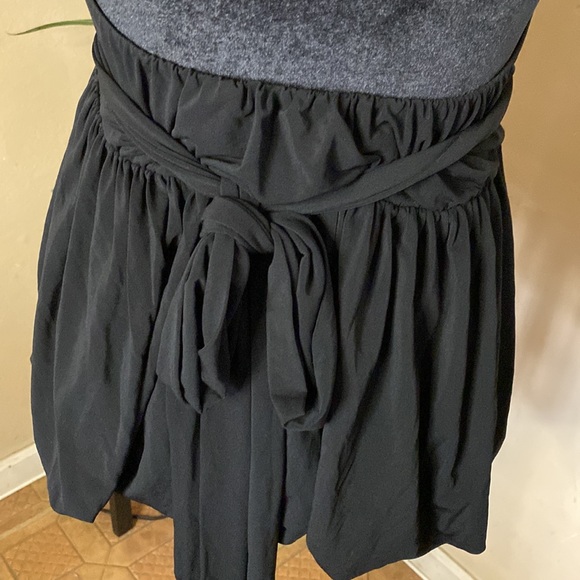 BCBGMAXAZRIA Black Halter Backless flowy Tank Size S - Picture 5 of 5